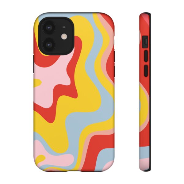 Liquid Twirl retro colors Phone Case - Image 23