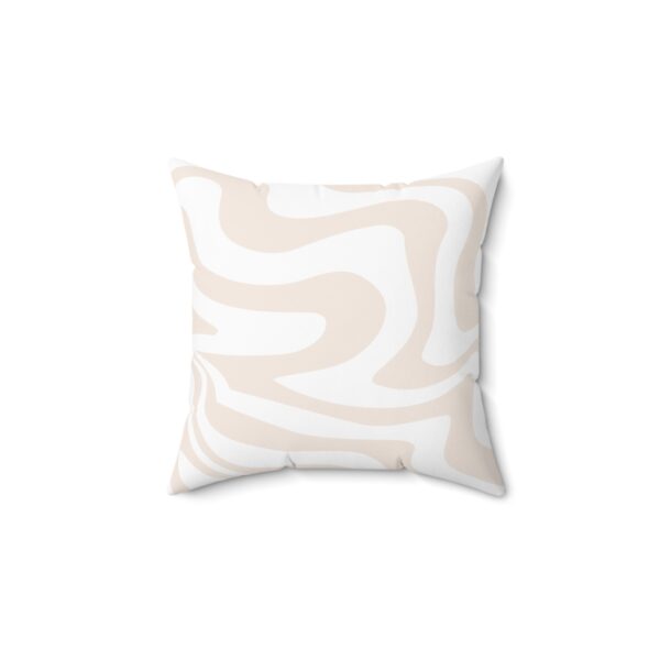 Subtle Liquid Twirl Pillow - Image 2