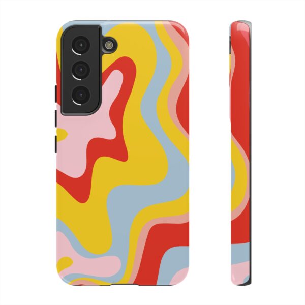 Liquid Twirl retro colors Phone Case - Image 45