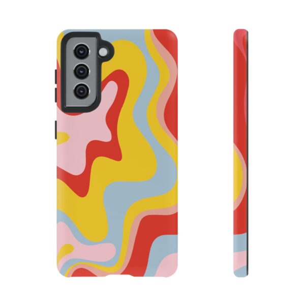 Liquid Twirl retro colors Phone Case - Image 38