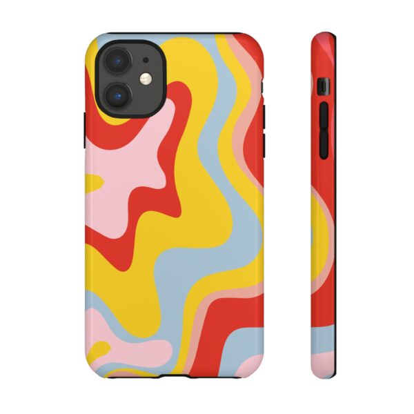 Liquid Twirl retro colors Phone Case - Image 14