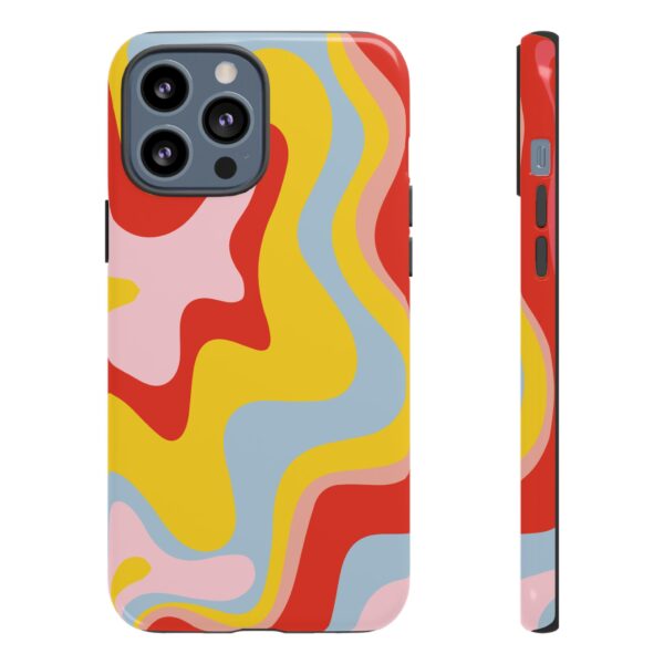 Liquid Twirl retro colors Phone Case - Image 34