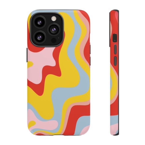 Liquid Twirl retro colors Phone Case - Image 33