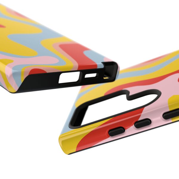 Liquid Twirl retro colors Phone Case - Image 86