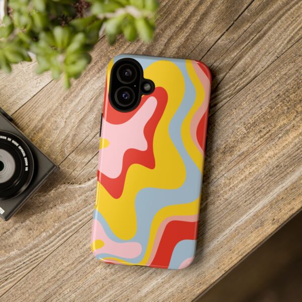 Liquid Twirl retro colors Phone Case - Image 91