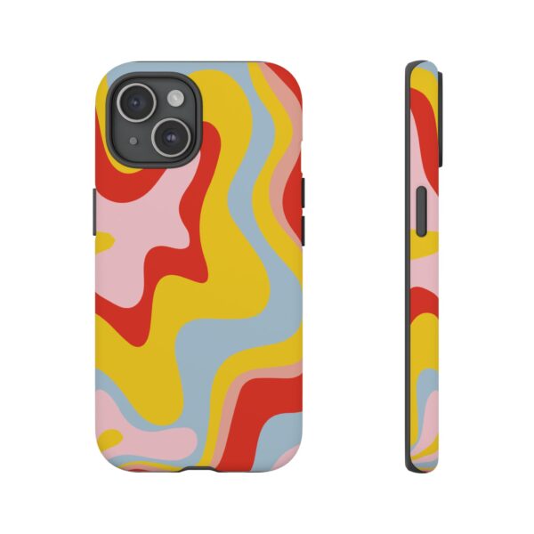 Liquid Twirl retro colors Phone Case - Image 71