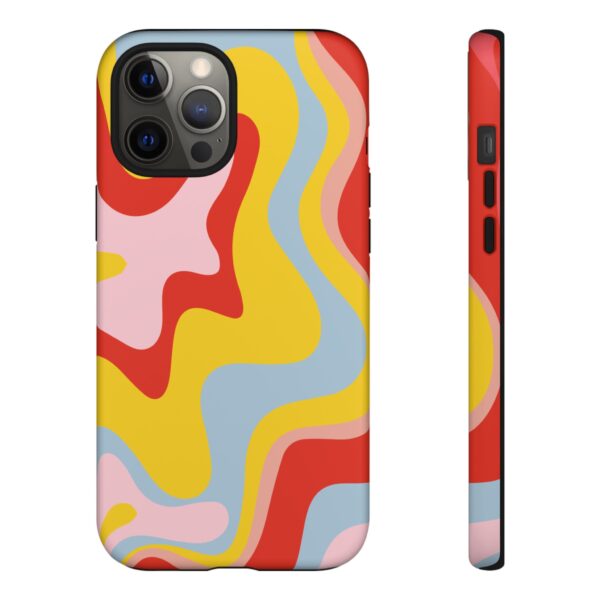 Liquid Twirl retro colors Phone Case - Image 27
