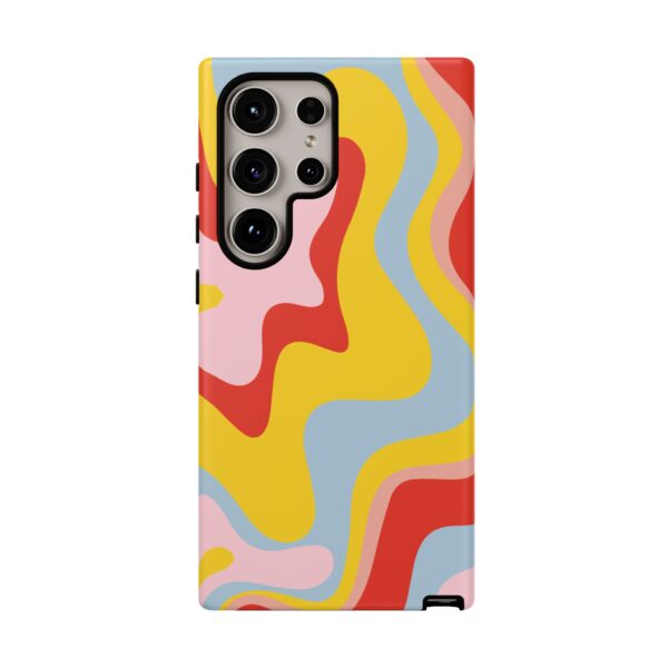 Liquid Twirl retro colors Phone Case - Image 87