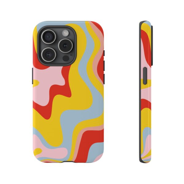 Liquid Twirl retro colors Phone Case - Image 75