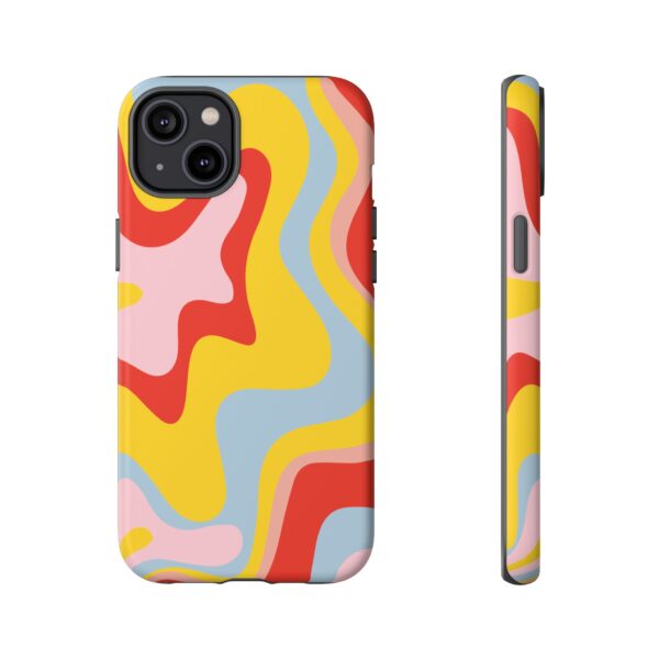 Liquid Twirl retro colors Phone Case - Image 59