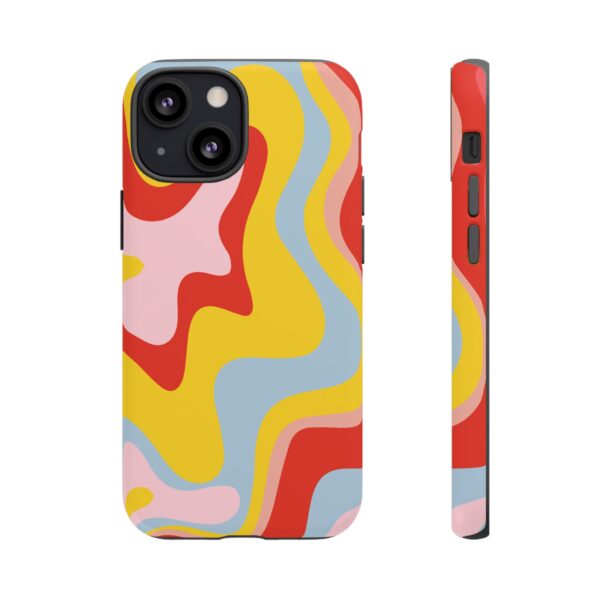 Liquid Twirl retro colors Phone Case - Image 31