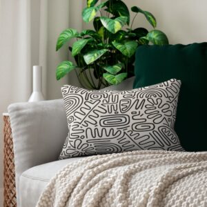 Shape lines Lumbar Pillow