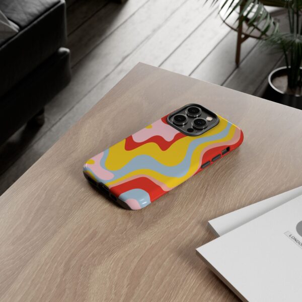 Liquid Twirl retro colors Phone Case - Image 56