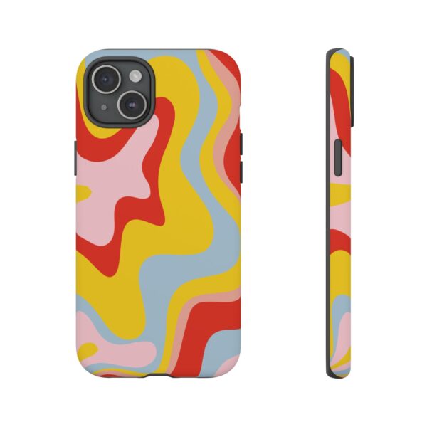 Liquid Twirl retro colors Phone Case - Image 74