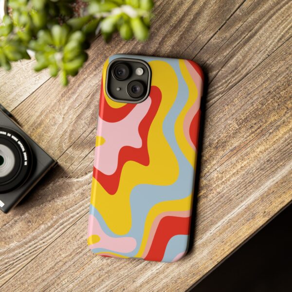 Liquid Twirl retro colors Phone Case - Image 73