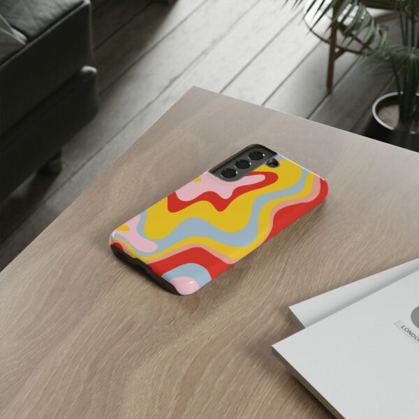 Liquid Twirl retro colors Phone Case - Image 46