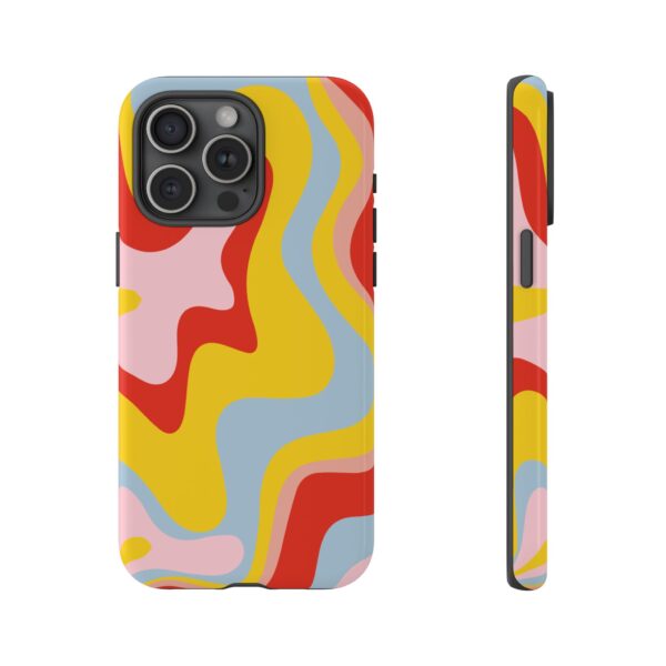 Liquid Twirl retro colors Phone Case - Image 78