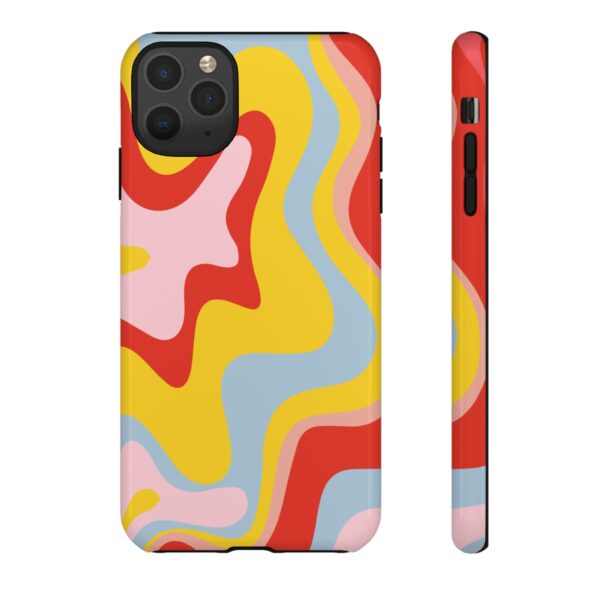 Liquid Twirl retro colors Phone Case - Image 18