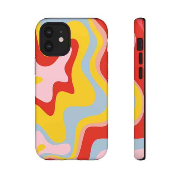 Liquid Twirl retro colors Phone Case - Image 21