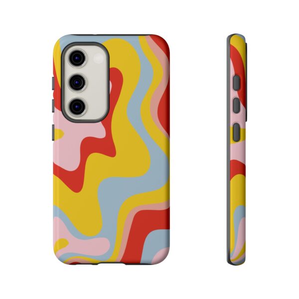 Liquid Twirl retro colors Phone Case - Image 62