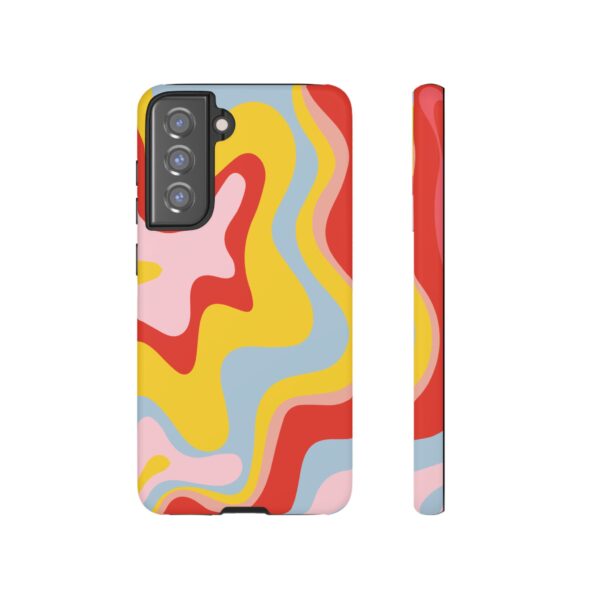 Liquid Twirl retro colors Phone Case - Image 44