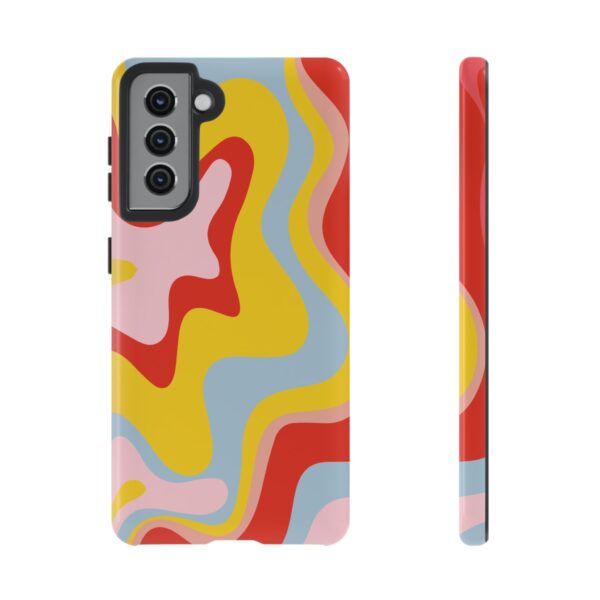 Liquid Twirl retro colors Phone Case - Image 36