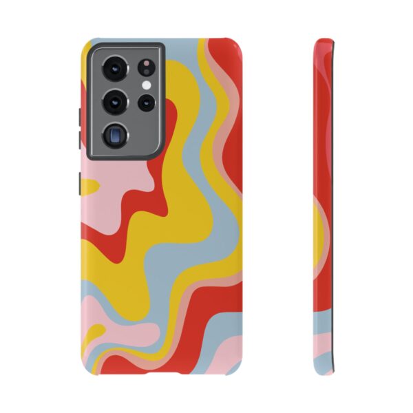 Liquid Twirl retro colors Phone Case - Image 41