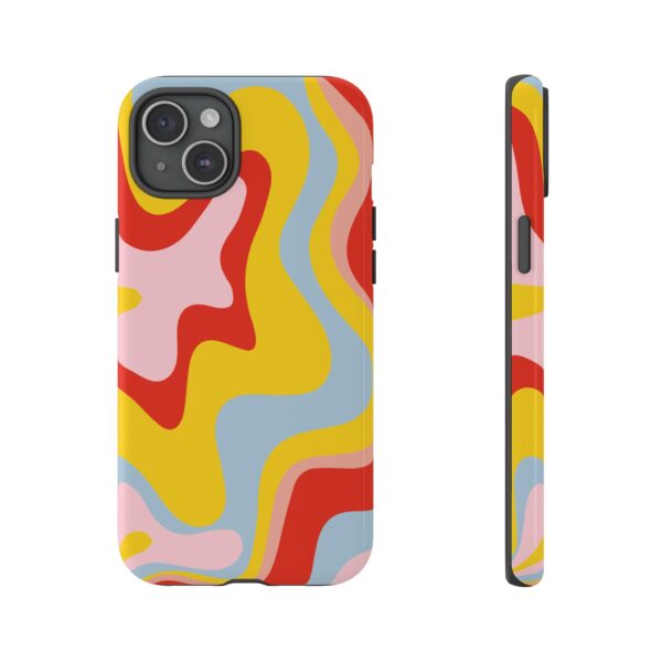 Liquid Twirl retro colors Phone Case - Image 72