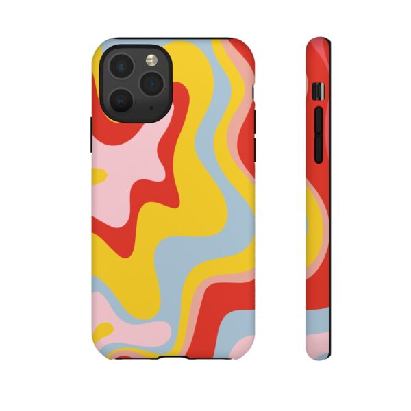 Liquid Twirl retro colors Phone Case - Image 17