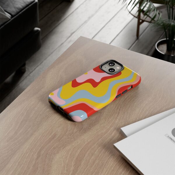 Liquid Twirl retro colors Phone Case - Image 53