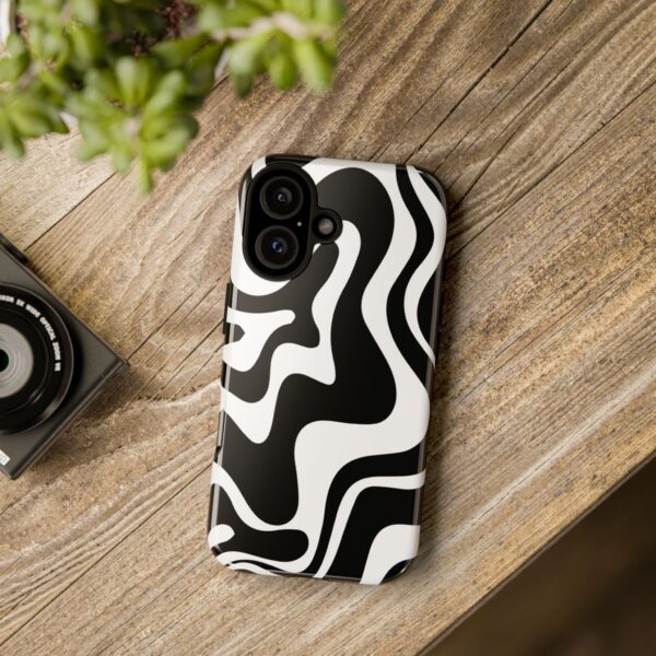 Minimalist liquid swirl Phone case - Image 86