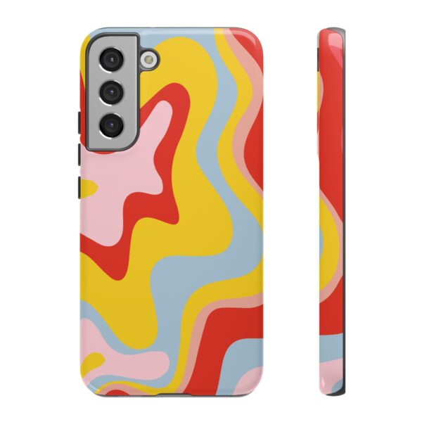 Liquid Twirl retro colors Phone Case - Image 48