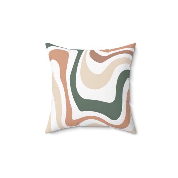 Earth Liquid Twirl Pillow - Image 2