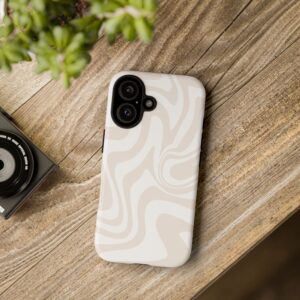 Minimalist waves Phone Case