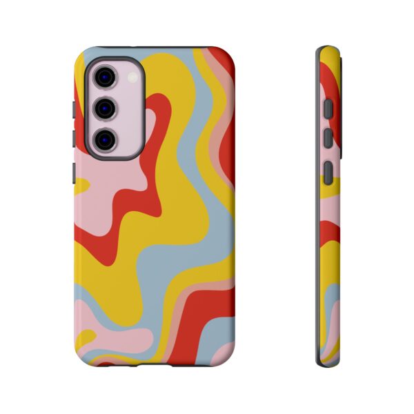 Liquid Twirl retro colors Phone Case - Image 66