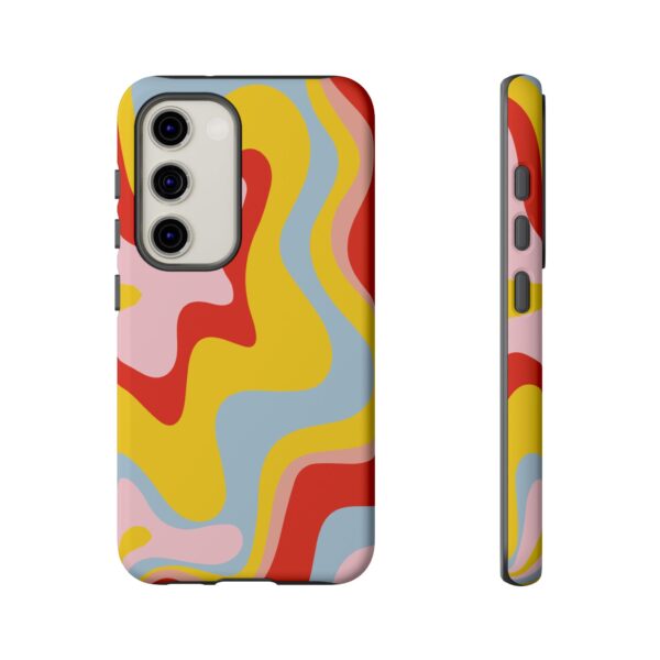Liquid Twirl retro colors Phone Case - Image 63