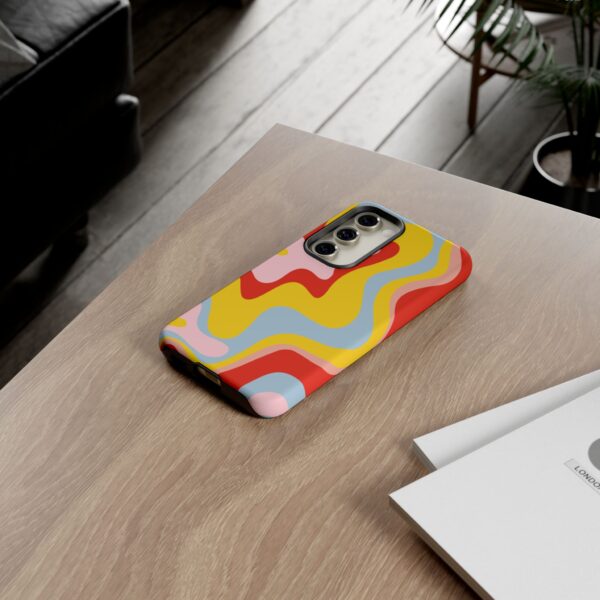Liquid Twirl retro colors Phone Case - Image 65