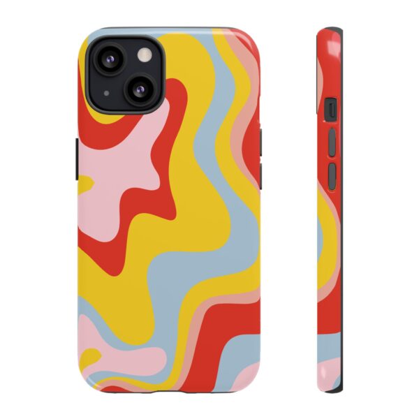 Liquid Twirl retro colors Phone Case - Image 28
