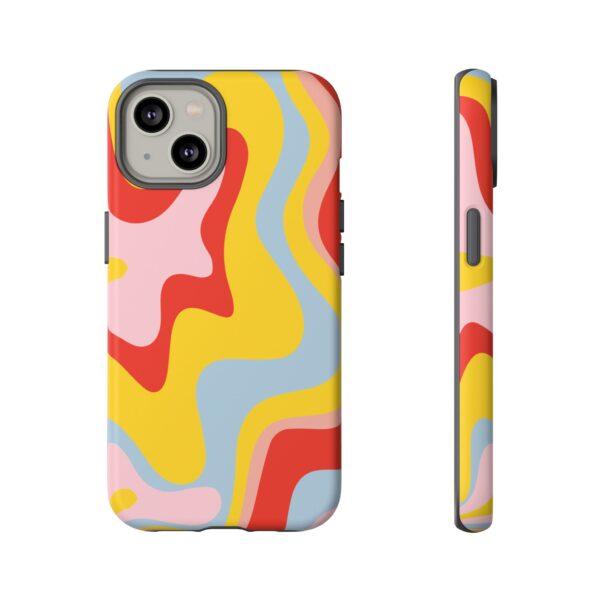 Liquid Twirl retro colors Phone Case - Image 54