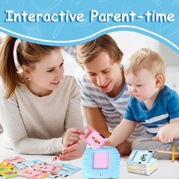 Kids Talking Flashcards - Electronic Learning Toy for Preschool English - Image 4