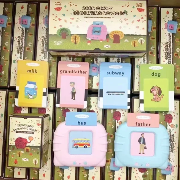 Kids Talking Flashcards - Electronic Learning Toy for Preschool English - Image 6