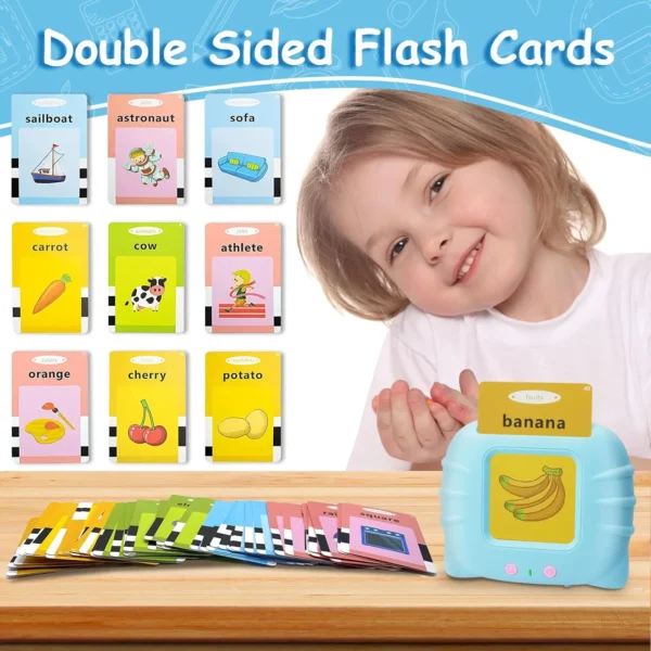 Kids Talking Flashcards - Electronic Learning Toy for Preschool English - Image 8