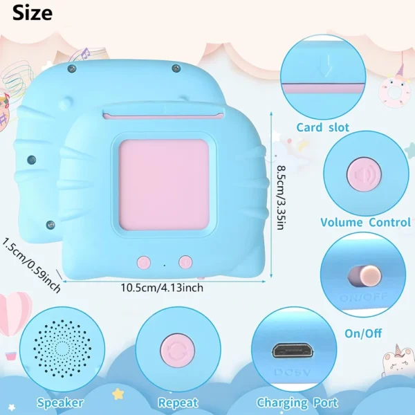 Kids Talking Flashcards - Electronic Learning Toy for Preschool English - Image 11