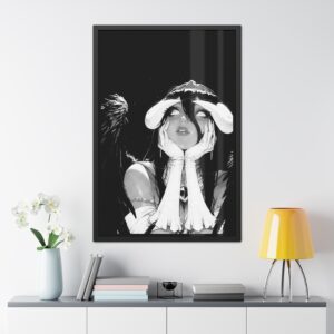 Albedo overlord, Wall Art, Home Decor, Gothic Aesthetic, Gift for Anime Lovers, Unique Artwork