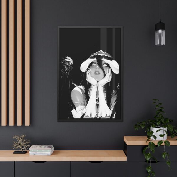 Albedo overlord, Wall Art, Home Decor, Gothic Aesthetic, Gift for Anime Lovers, Unique Artwork - Image 2