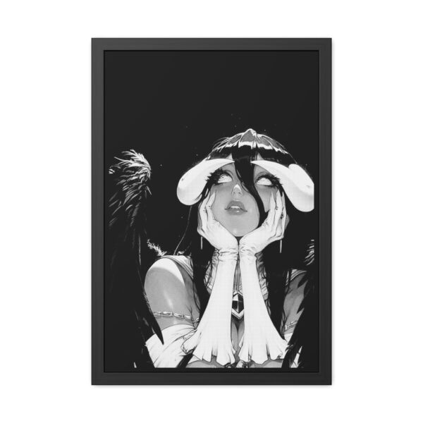 Albedo overlord, Wall Art, Home Decor, Gothic Aesthetic, Gift for Anime Lovers, Unique Artwork - Image 3